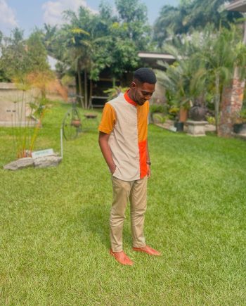 9etteX Pixel Shirt - Orange
