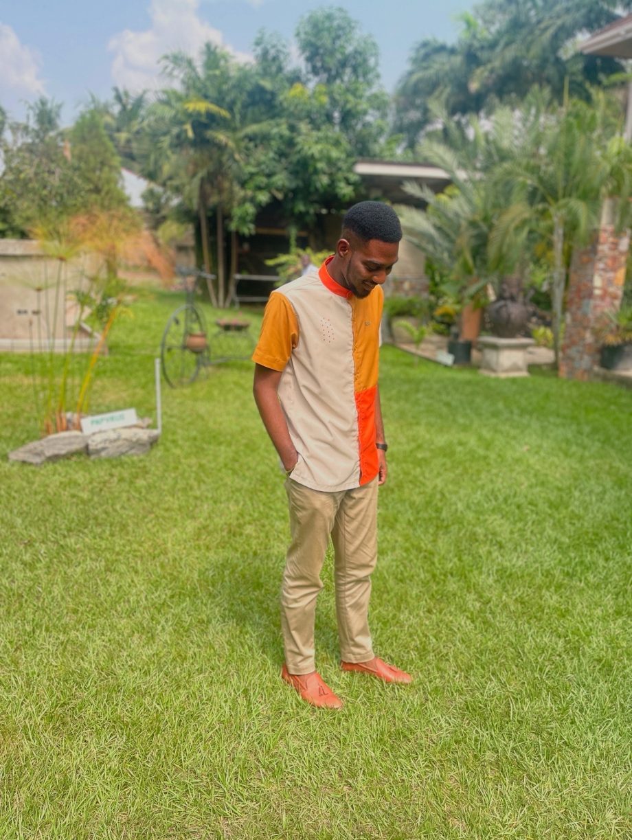 9etteX Pixel Shirt - Orange